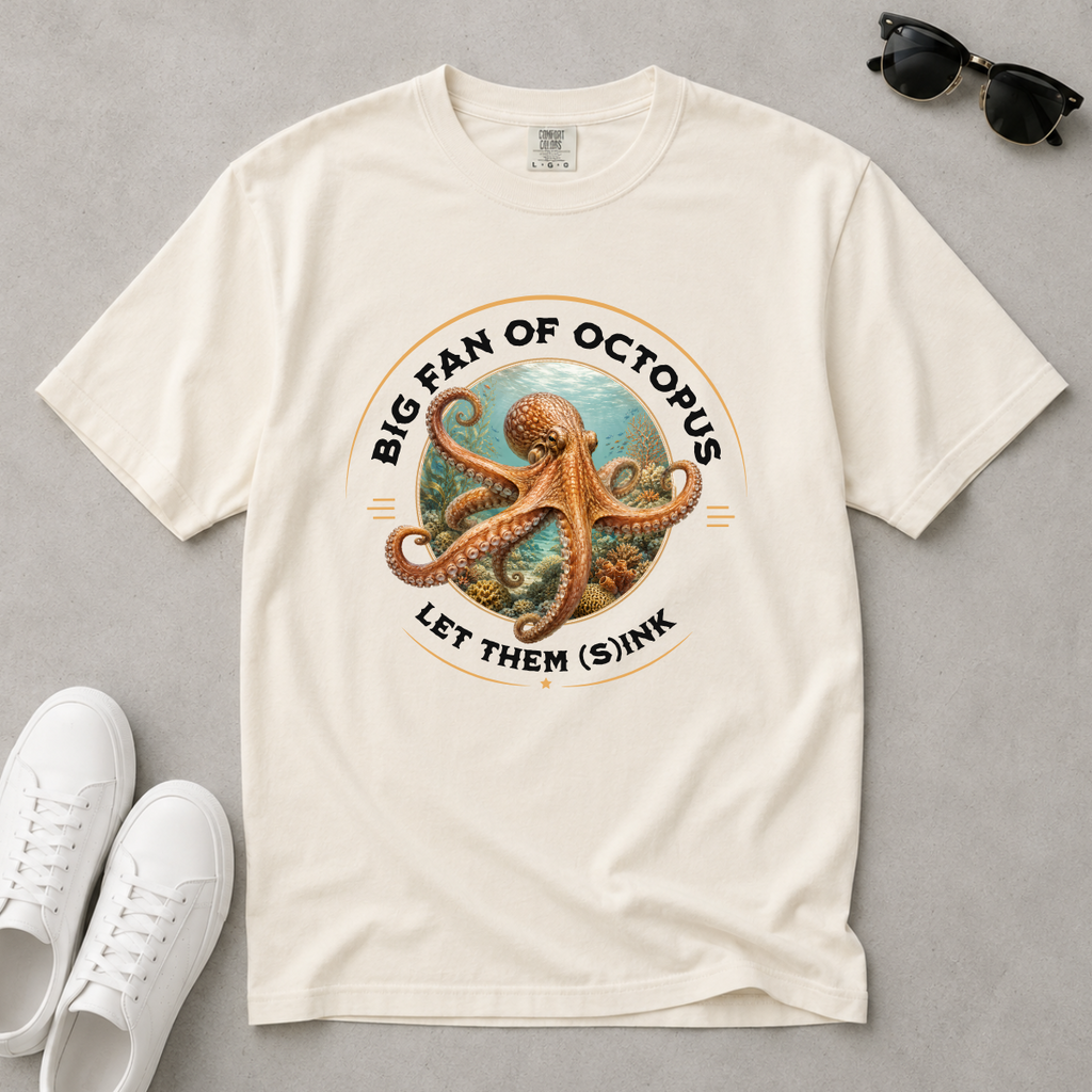 Let Them (S)Ink – Octopus T-Shirt | Outdoors Edition