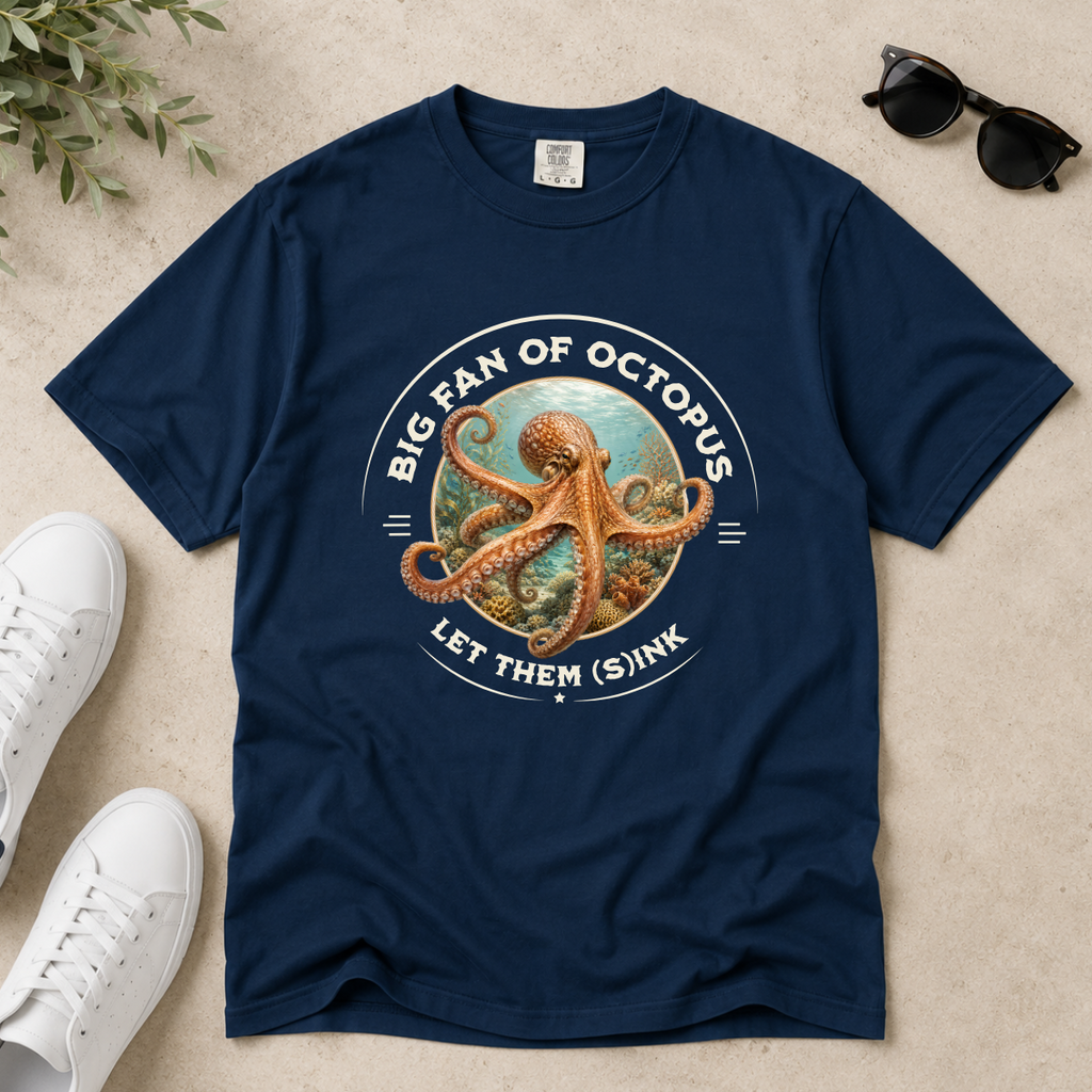 Let Them (S)Ink – Octopus T-Shirt | Outdoors Edition