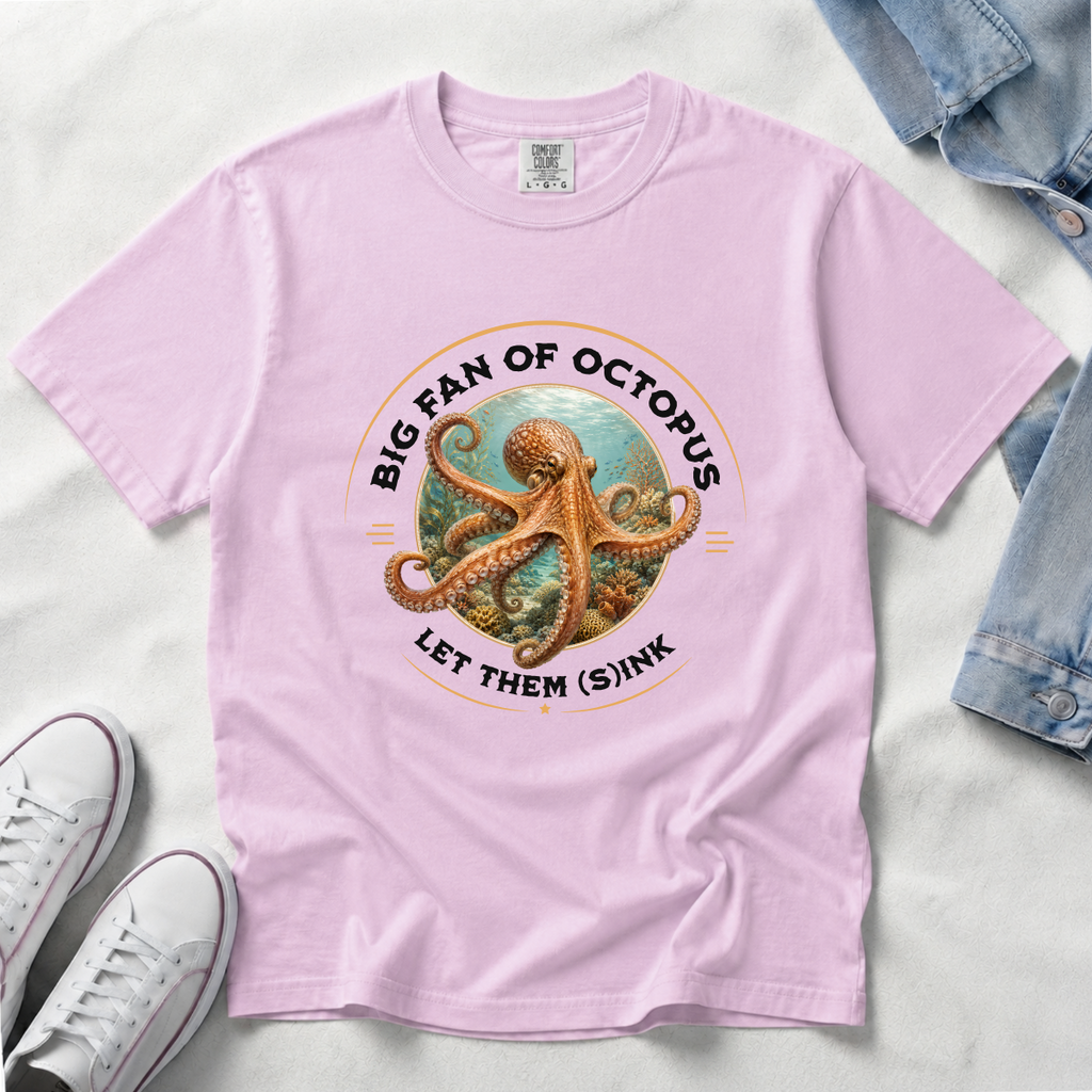 Let Them (S)Ink – Octopus T-Shirt | Outdoors Edition