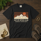 Out of Office Club – Mountain Sunset T-Shirt | Explorer Edition