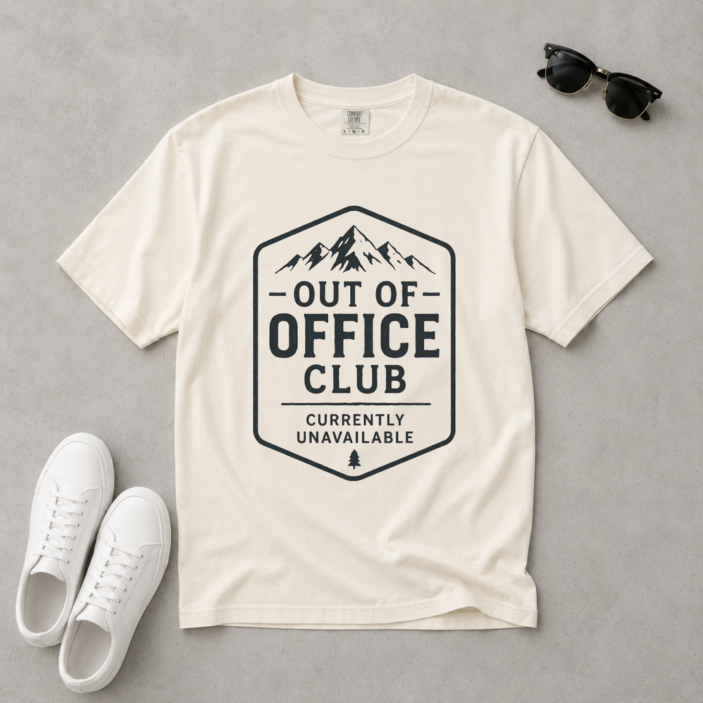 Out of Office Club – Vintage Outdoor T-Shirt | Explorer Edition