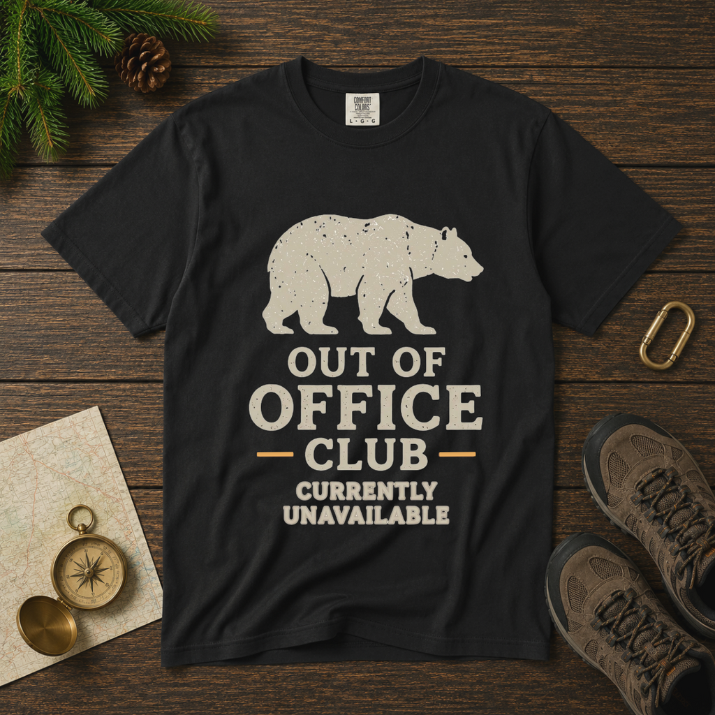 Wild & Out of Office – Bear T-Shirt | Explorer Edition