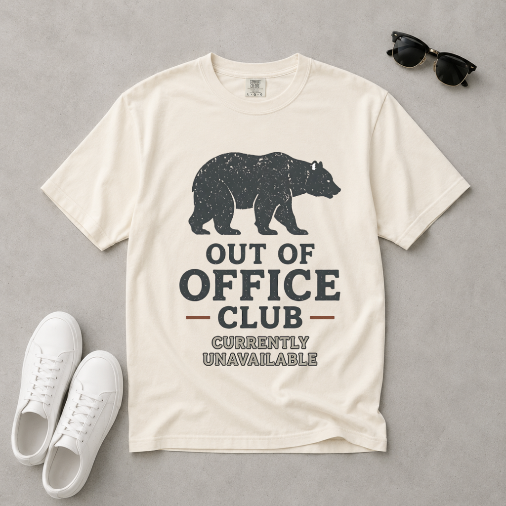 Wild & Out of Office – Bear T-Shirt | Explorer Edition
