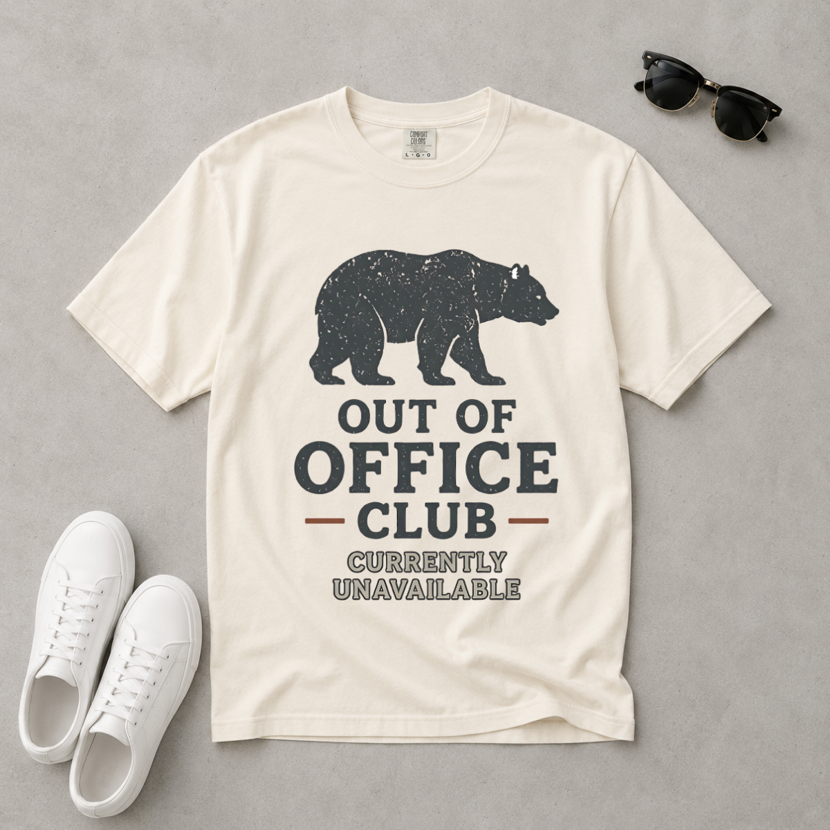 Wild & Out of Office – Bear T-Shirt | Explorer Edition