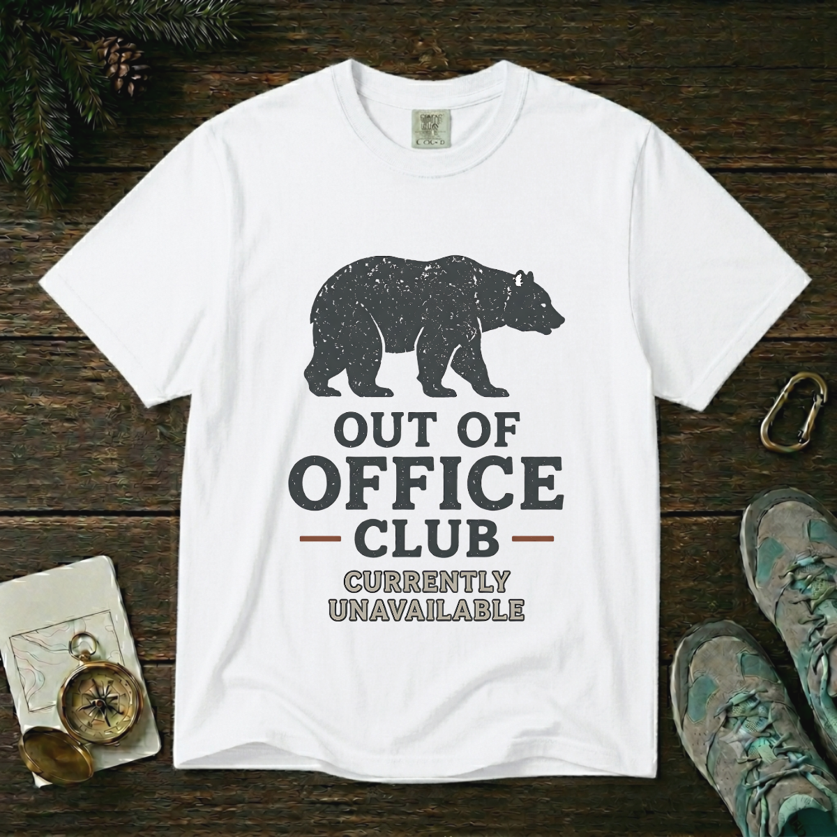 Wild & Out of Office – Bear T-Shirt | Explorer Edition