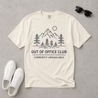 Out of Office Club – Mountain Line T-Shirt | Explorer Edition