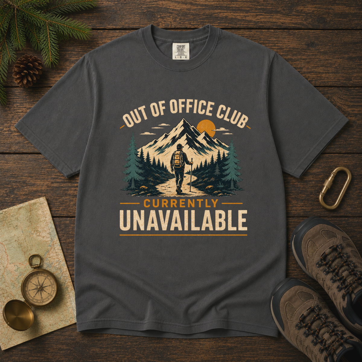 Out of Office Club – Trail T-Shirt | Explorer Edition