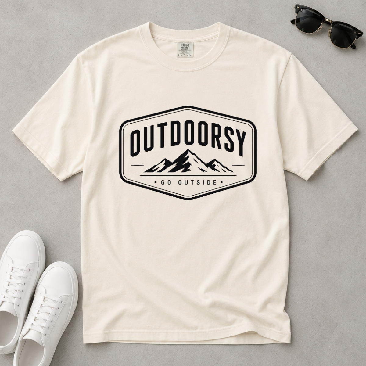 Outdoorsy – Hiking & Nature T-Shirt | Explorer Edition