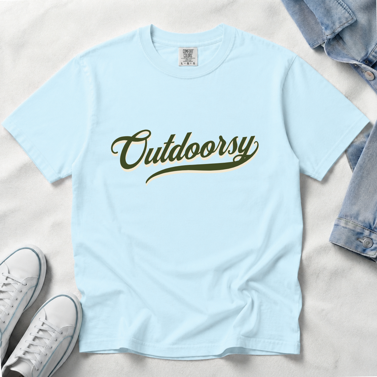 Outdoorsy – Cabin Life & Campfire T-Shirt | Explorer Edition