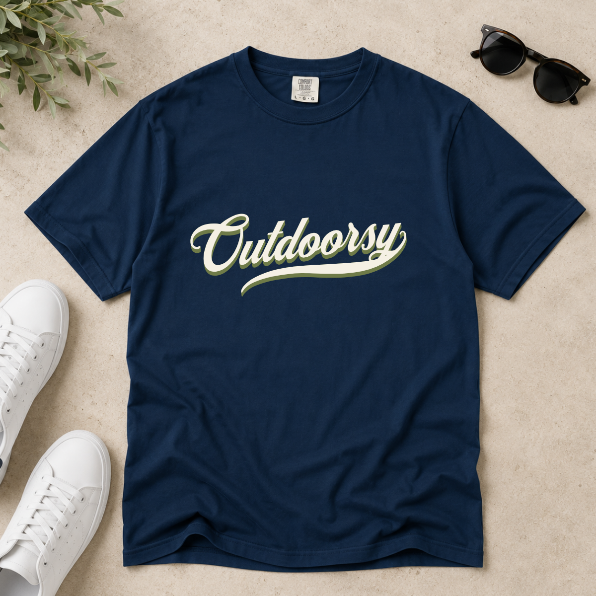 Outdoorsy – Cabin Life & Campfire T-Shirt | Explorer Edition