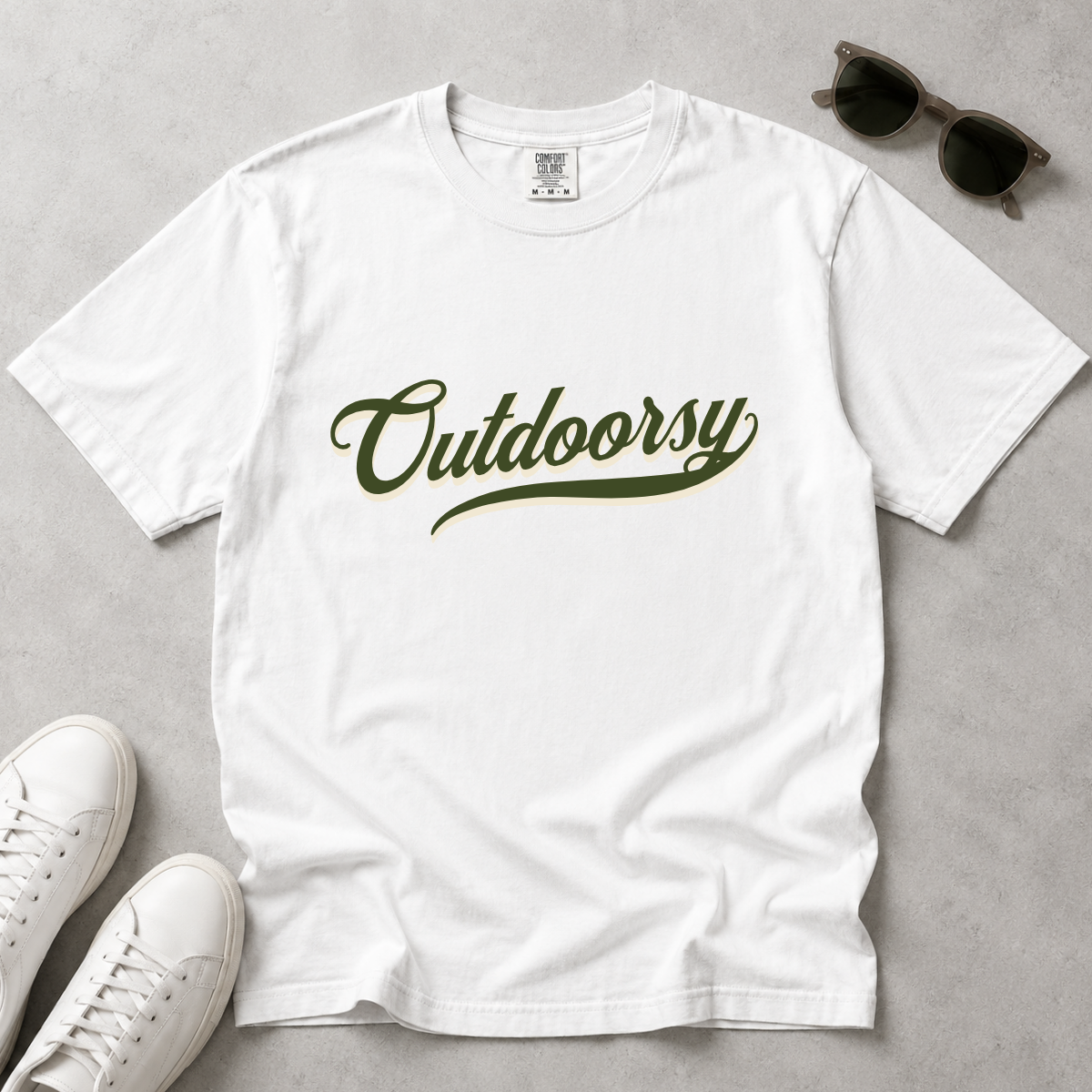 Outdoorsy – Cabin Life & Campfire T-Shirt | Explorer Edition