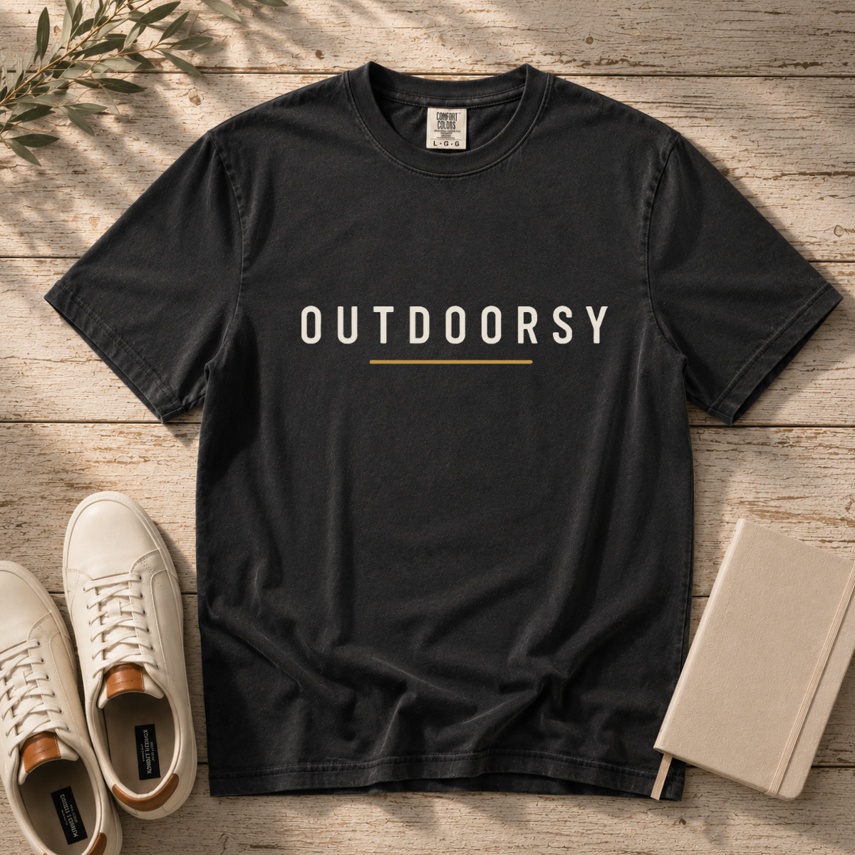 Outdoorsy – Van Life & Adventure T-Shirt | Explorer Edition