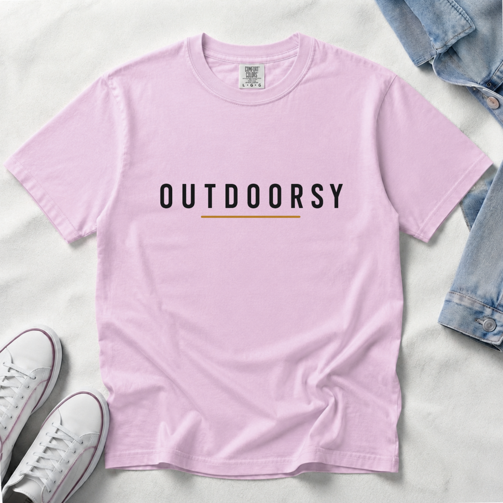 Outdoorsy – Van Life & Adventure T-Shirt | Explorer Edition