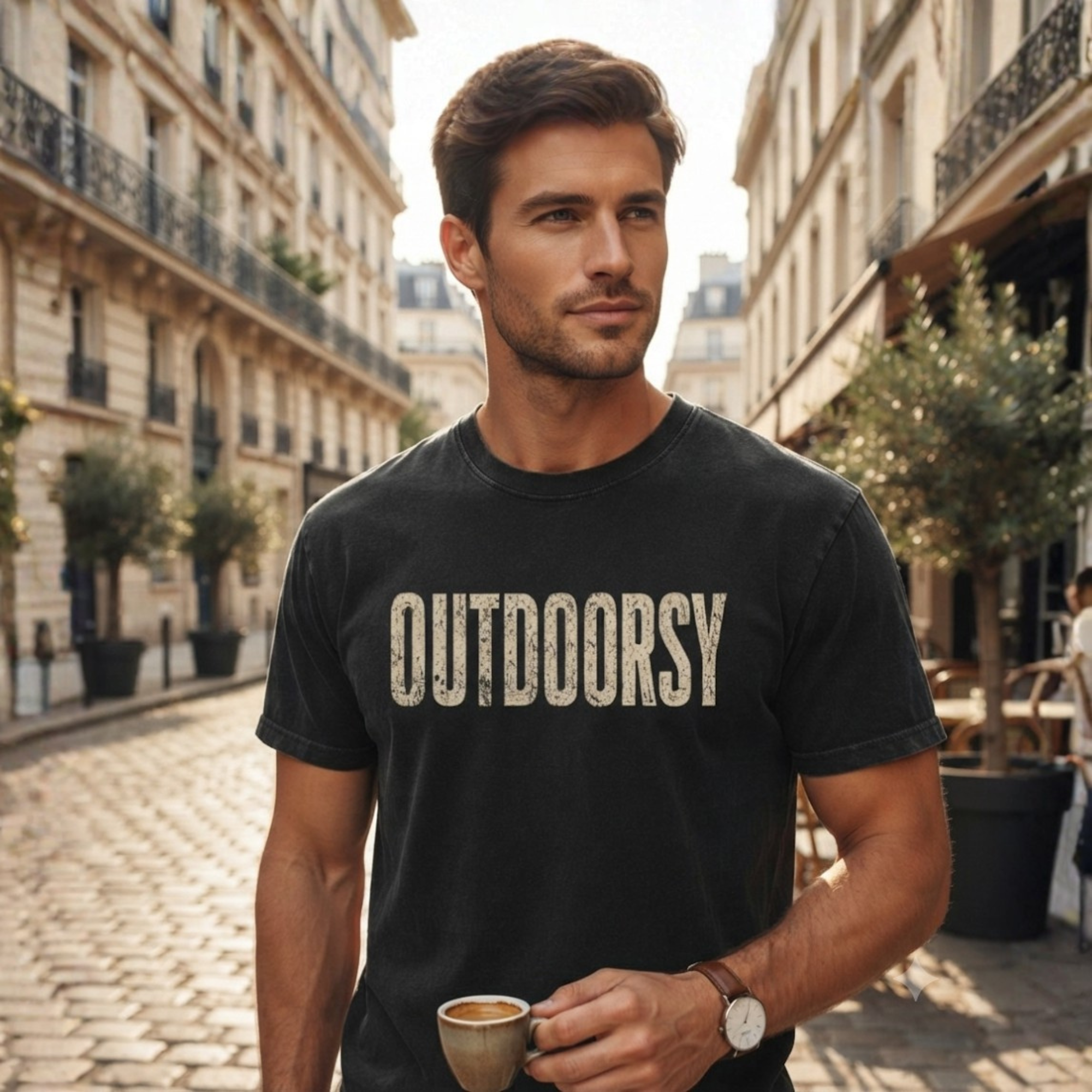 Outdoorsy – Backpacking & Wilderness T-Shirt | Explorer Edition