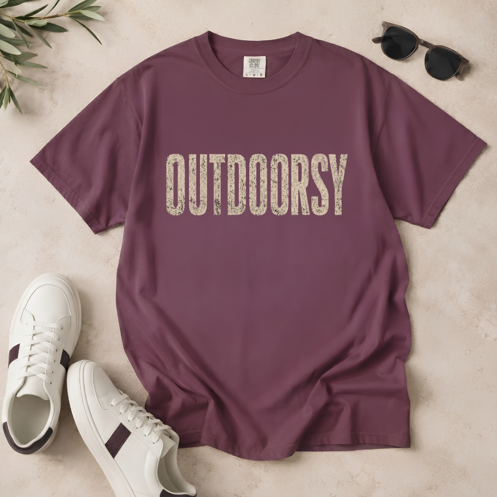 Outdoorsy – Backpacking & Wilderness T-Shirt | Explorer Edition