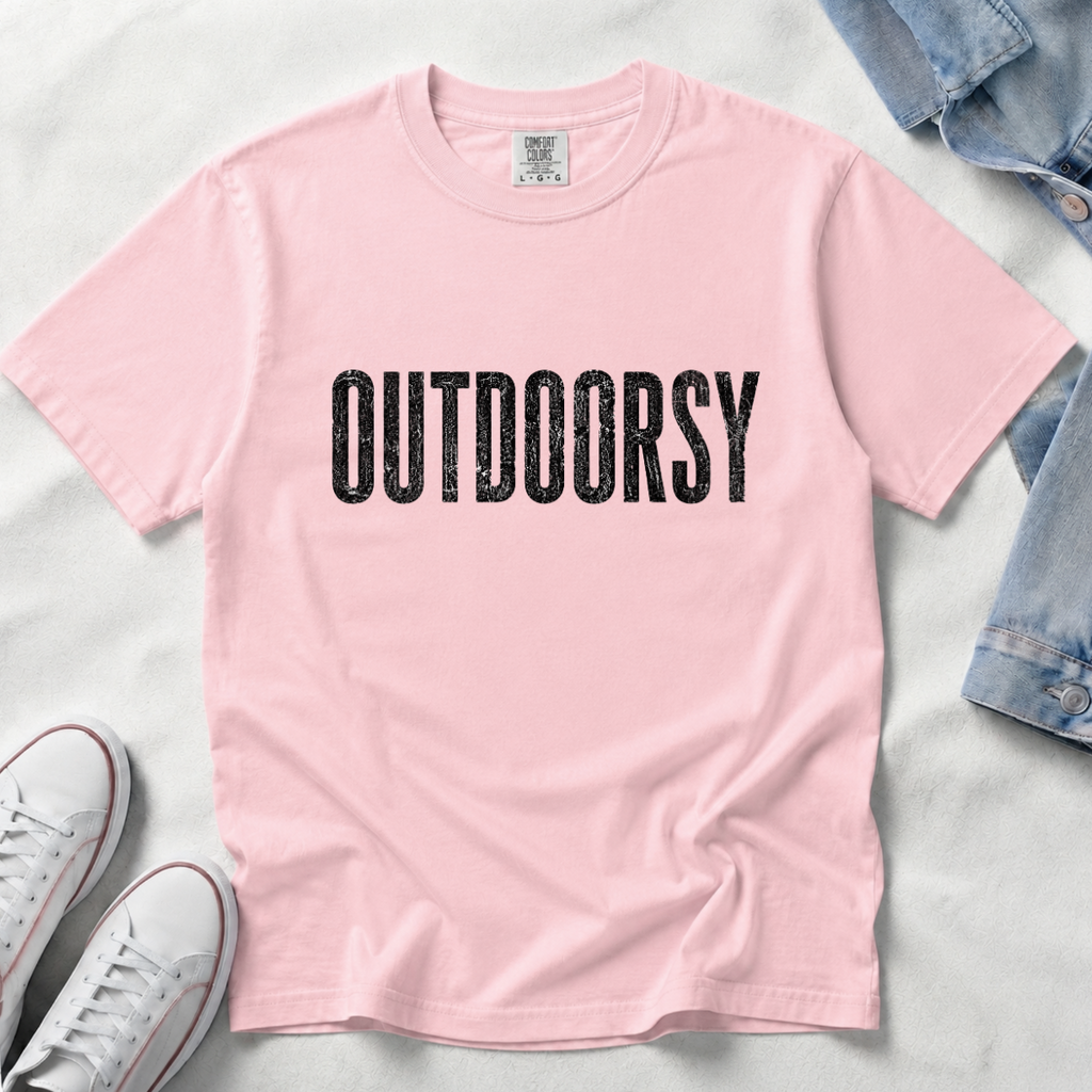 Outdoorsy – Backpacking & Wilderness T-Shirt | Explorer Edition