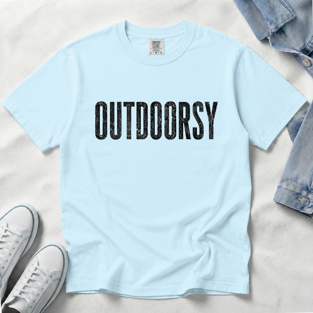 Outdoorsy – Backpacking & Wilderness T-Shirt | Explorer Edition