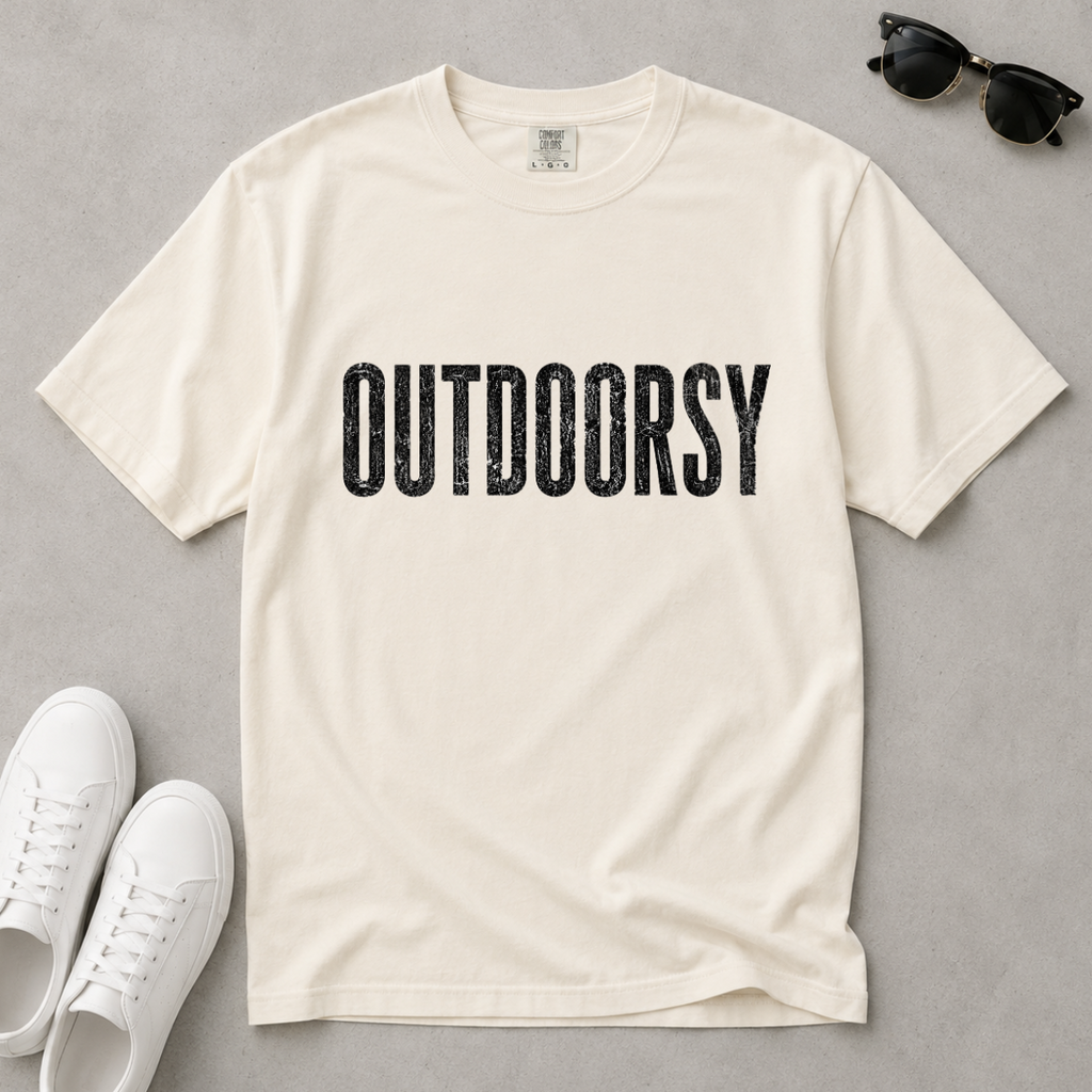 Outdoorsy – Backpacking & Wilderness T-Shirt | Explorer Edition