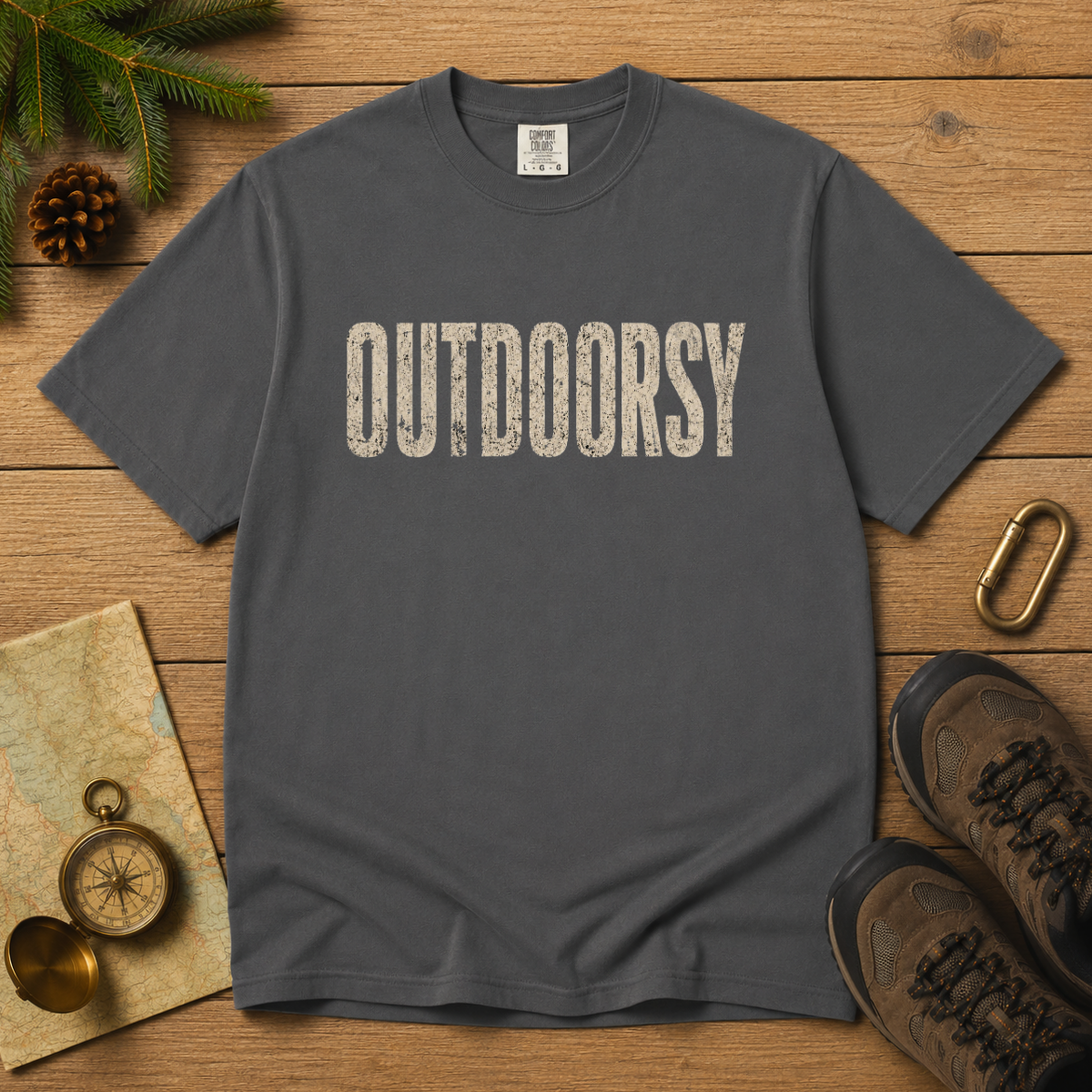 Outdoorsy – Backpacking & Wilderness T-Shirt | Explorer Edition