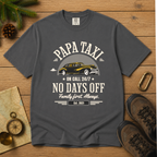 Papa Taxi Since 2021 – Vintage Dad T-Shirt, Gift for Dad
