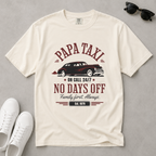 Papa Taxi Since 1979 – Vintage Dad T-Shirt, Gift for Dad