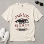 Papa Taxi Since 1981 – Vintage Dad T-Shirt, Gift for Dad