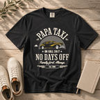Papa Taxi Since 1986 – Vintage Dad T-Shirt, Gift for Dad