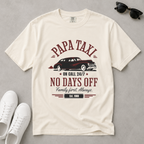 Papa Taxi Since 1988 – Vintage Dad T-Shirt, Gift for Dad