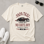Papa Taxi Since 1989 – Vintage Dad T-Shirt, Gift for Dad