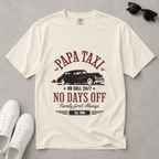 Papa Taxi Since 1990 – Vintage Dad T-Shirt, Gift for Dad