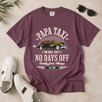 Papa Taxi Since 1991 – Vintage Dad T-Shirt, Gift for Dad