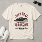Papa Taxi Since 1995 – Vintage Dad T-Shirt, Gift for Dad