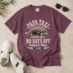 Papa Taxi Since 2009 – Vintage Dad T-Shirt, Gift for Dad