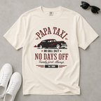 Papa Taxi Since 2009 – Vintage Dad T-Shirt, Gift for Dad