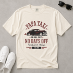 Papa Taxi Since 2010 – Vintage Dad T-Shirt, Gift for Dad