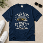 Papa Taxi Since 2010 – Vintage Dad T-Shirt, Gift for Dad