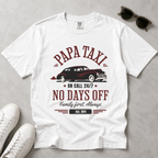 Papa Taxi Since 2011 – Vintage Dad T-Shirt, Gift for Dad