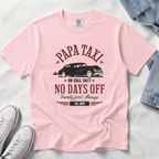 Papa Taxi Since 2014 – Vintage Dad T-Shirt, Gift for Dad
