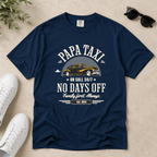 Papa Taxi Since 2014 – Vintage Dad T-Shirt, Gift for Dad