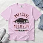 Papa Taxi Since 2015 – Vintage Dad T-Shirt, Gift for Dad