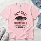 Papa Taxi Since 2016 – Vintage Dad T-Shirt, Gift for Dad