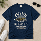 Papa Taxi Since 2019 – Vintage Dad T-Shirt, Gift for Dad