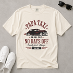 Papa Taxi Since 2023 – Vintage Dad T-Shirt, Gift for Dad