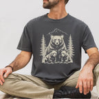 Bear Family – Wildlife & Nature T-Shirt | Outdoors Edition