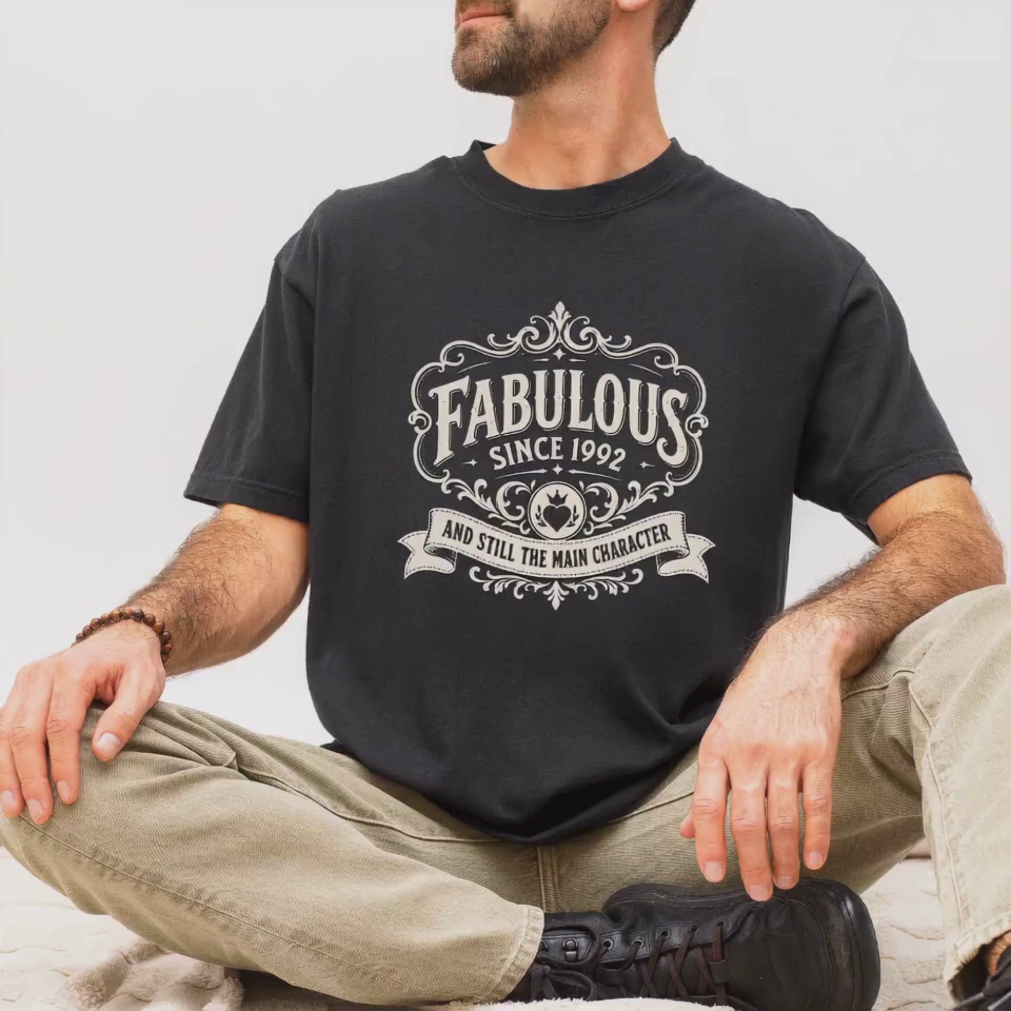 Fabulous Since 1992 T-Shirt – 34th Birthday Gift