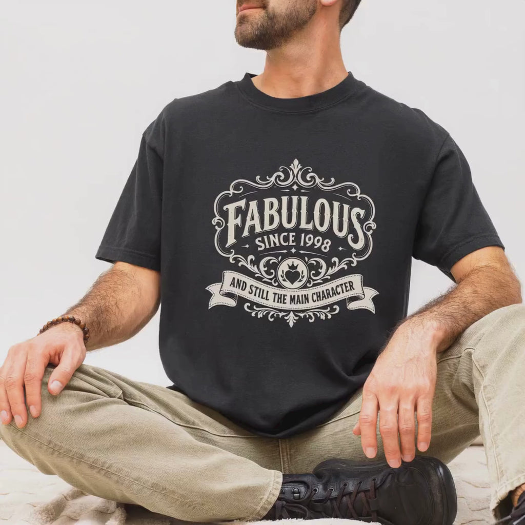 Fabulous Since 1998 T-Shirt – 28th Birthday Gift