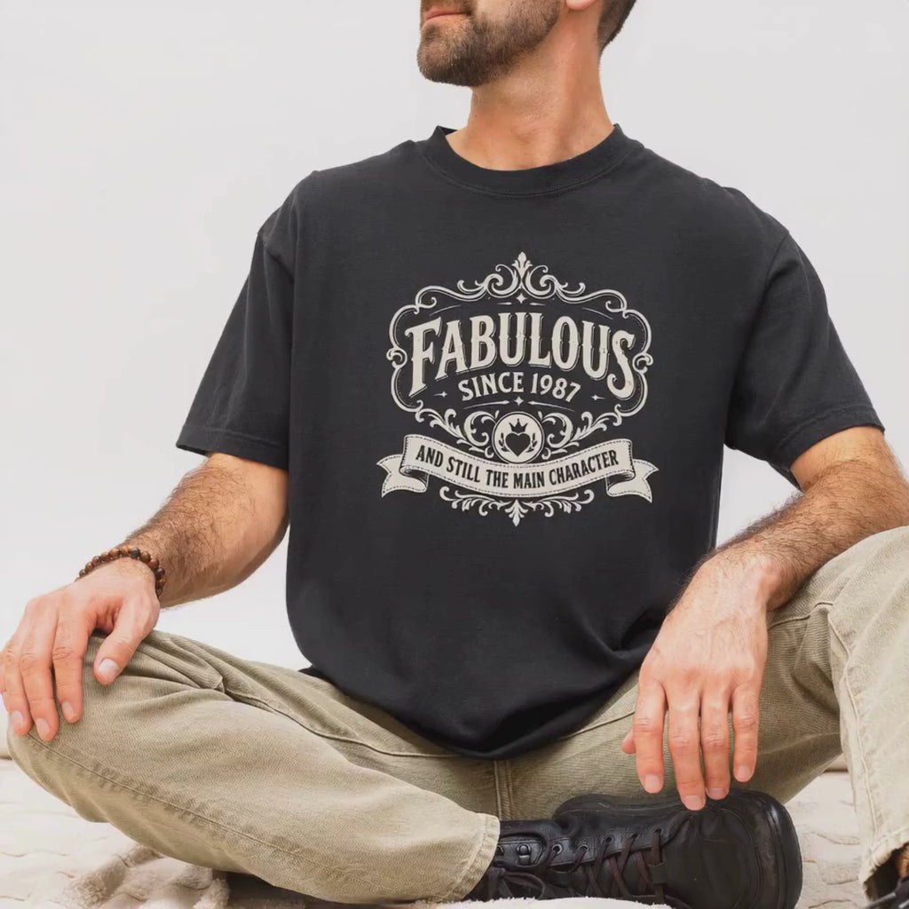Fabulous Since 1987 T-Shirt – 39th Birthday Gift