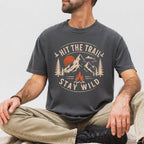 Hit the Trail, Stay Wild – Hiking T-Shirt | Outdoors Edition