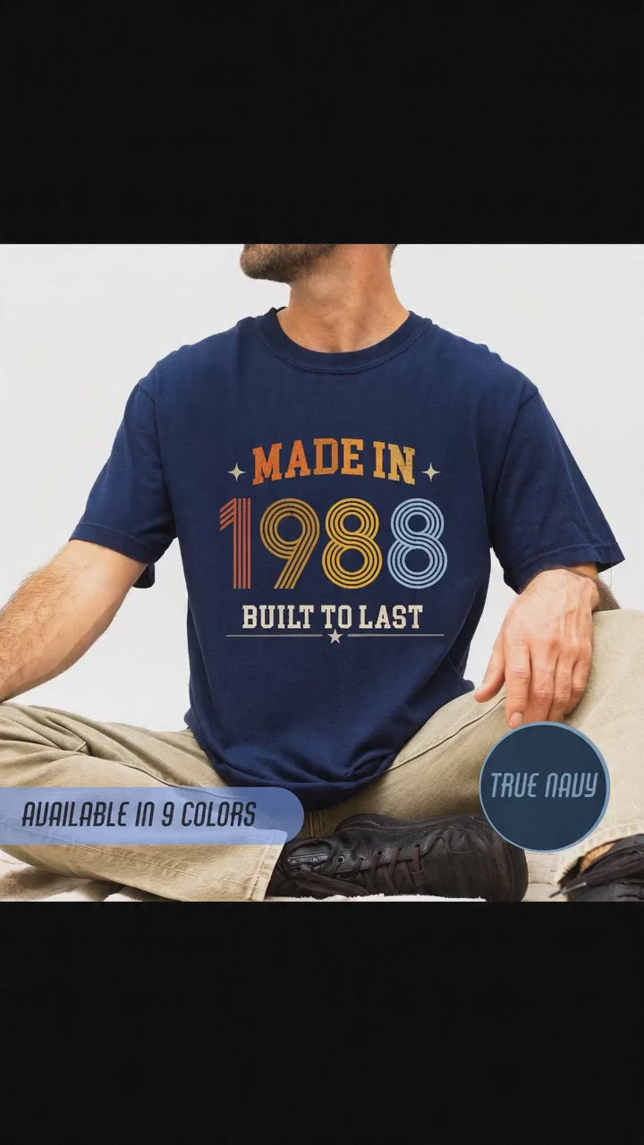Made in 1988 T-Shirt – 38th Birthday Gift