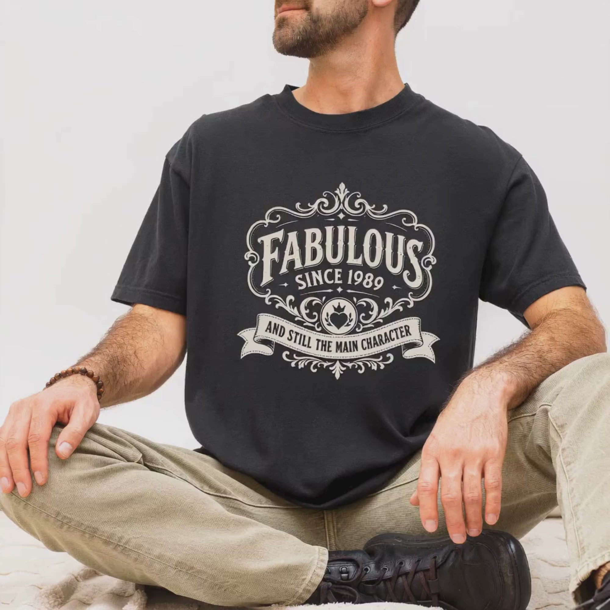 Fabulous Since 1989 T-Shirt – 37th Birthday Gift